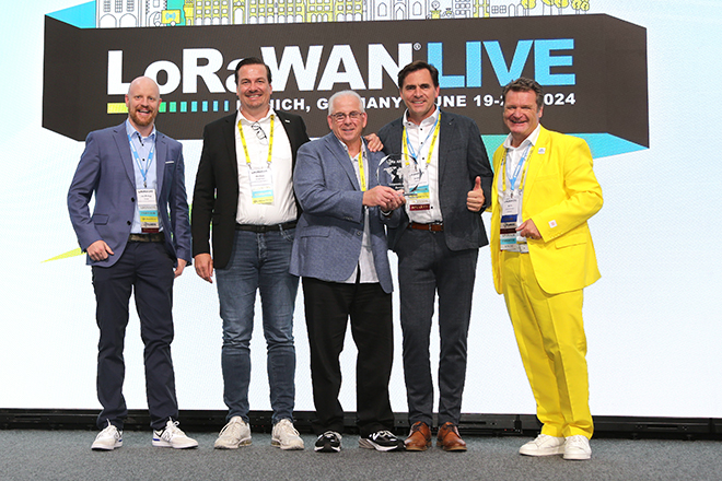 The winning team: ZENNER at the LoRaWAN Live in Munich 2024
